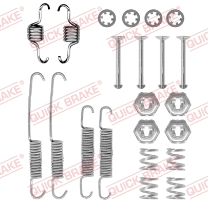 Accessory Kit, brake shoes